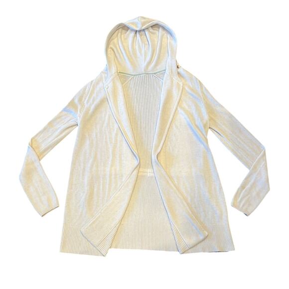 Lululemon Heathered White Peace of Mind Wrap Size 6 - Picture 2 of 9